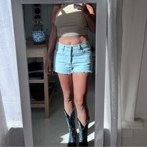501 Levi’s denim shorts